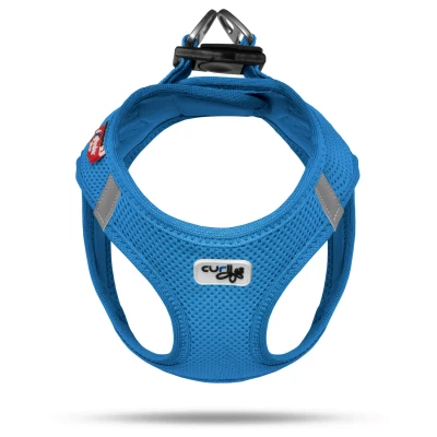 Afbeelding van Curli Clasp Vest Harness Air Mesh Blauw Hondentuig 38.3 43.3 cm