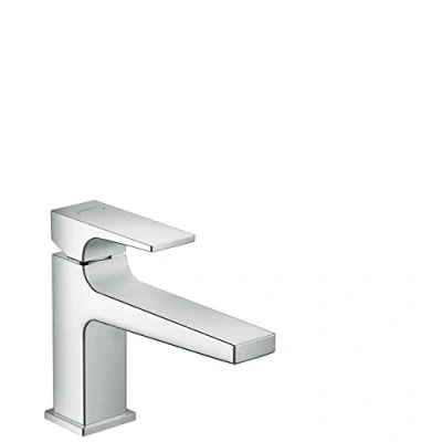 Afbeelding van Hansgrohe Metropol wastafelkraan 100 met push open chroom