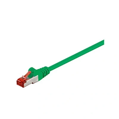 Afbeelding van S/FTP CAT6 Gigabit netwerkkabel / groen LSZH 1 meter