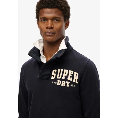 Afbeelding van Superdry Vintage Athletic sweatshirt met kraagloze hals Heren Truien