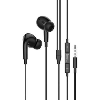 Afbeelding van HOCO M1 Pro In Ear Oordopjes Oortjes met draad en microfoon 120cm kabel Zwart