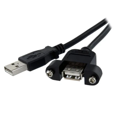 Afbeelding van StarTech.com 91 cm lange, Paneel gemonteerde USB kabel A naar F/M