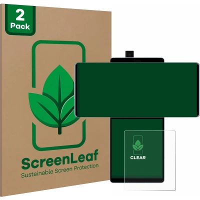 Afbeelding van ScreenLeaf Screenprotector voor LG Wing (Achterdisplay) Duurzame schermbescherming Folie Beschermfolie transparant (2 Stuks)