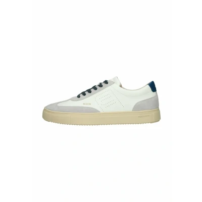 Afbeelding van Blackstone SLATE HARPER PERF White Blue Sneaker (low) Man Maat: 40