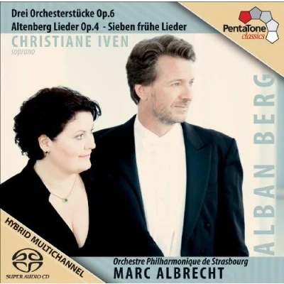 Afbeelding van Christiane Iven, Orchestre Philharmonique De Strasbourg, Marc Albrecht Berg: Orchestral Pieces and Lieder (Super Audio CD)