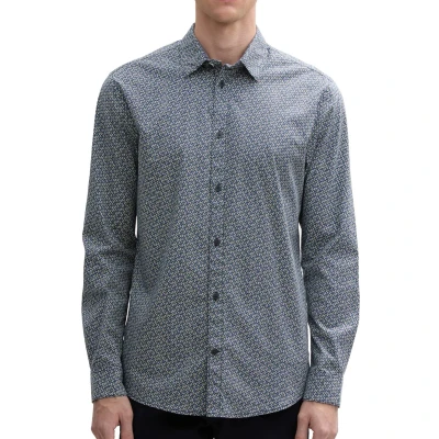 Afbeelding van Tom Tailor Overhemd Met Print 1045935xx10 37673 Mannen Maat 3XL