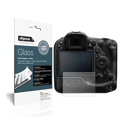 Afbeelding van dipos I 2x Pantserfolie mat geschikt voor Canon EOS R3 Beschermfolie 9H screen protector
