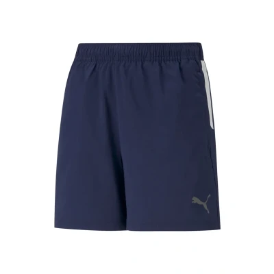 Afbeelding van Puma, Unisex, Sportbroek, teamLIGA Zijlijn Shorts Jr 657264 (128), Blauw, 128