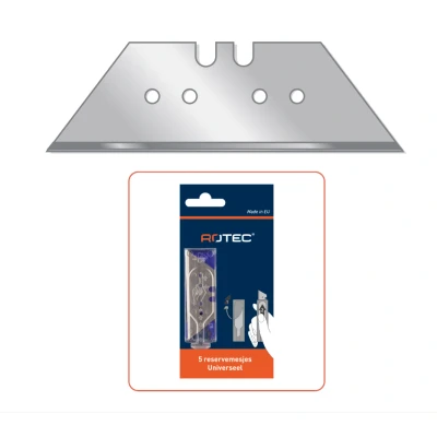 Afbeelding van Rotec reserve messen RECHT 61,0x0,65 mm V.E.= 100 st 4600070