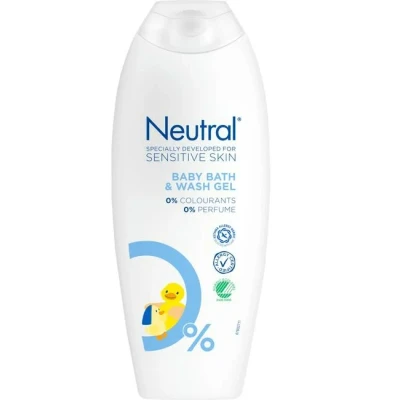 Afbeelding van Neutral Baby Bad en wasgel 250 ml