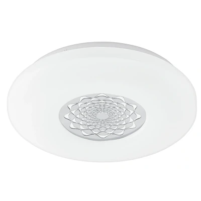 Afbeelding van EGLO Capasso C Plafondlamp LED Ã ̃ 34 cm Wit/Grijs Dimbaar