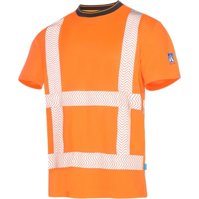 Afbeelding van T shirt Matane Fluororanje RWS, Maat 3EL