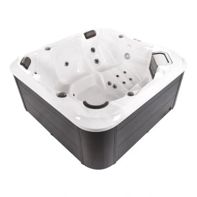 Afbeelding van Beliani TULAROSA Whirlpools voor buiten Wit Acryl