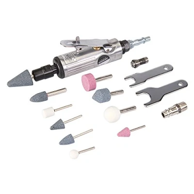 Afbeelding van Silverline Pneumatische Slijp Set 160 mm 15 delig