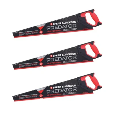 Afbeelding van Spear &amp; Jackson B9822 Set van drie stuks Predator Universal Saw, 22&quot; x 8 (verpakking 3 zagen)