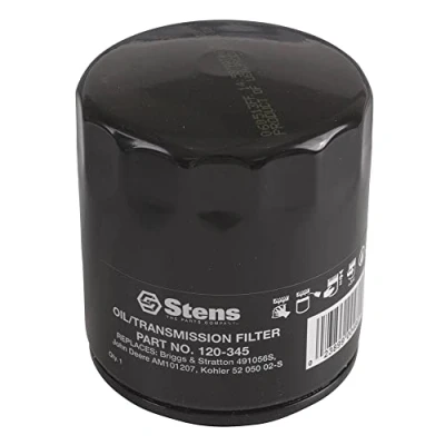 Afbeelding van Stens 120 345 oliefilter vervangt kolen 52 050 02 S Grasshopper 100802 Briggs &amp; Stratton 491056 Jacobsen 5000440 John Deere AM101207 Onan 122 0645 koffer C26191 Woods 70939