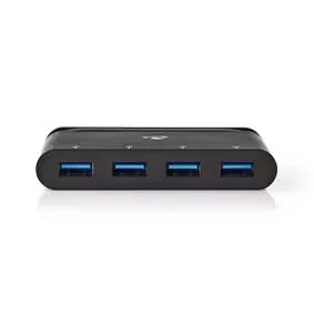 Afbeelding van Nedis USB Multi Port Adapter 1 stuks TCARF200BK