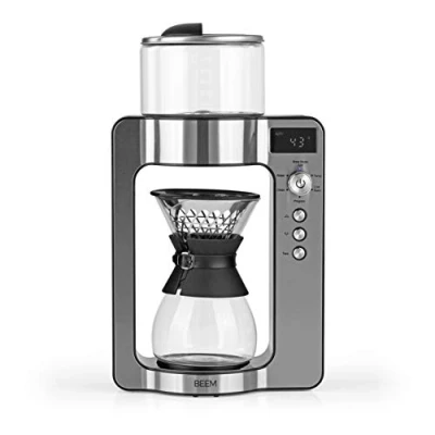 Afbeelding van BEEM Koffiemachine, Pour Over met geïntegreerde weegschaal koffiezetapparaat, overgieten, filterkoffie,