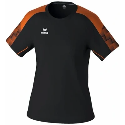Afbeelding van Erima Evo Star T Shirt Dames Zwart / Oranje Maat: 34