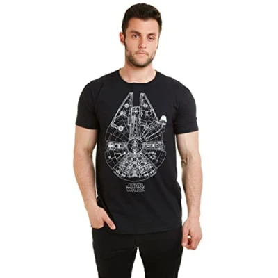 Afbeelding van Star Wars Rebel Alliance T shirt voor heren, Zwart, L