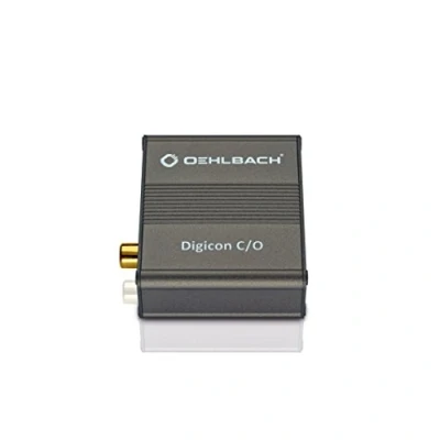 Afbeelding van Oehlbach Digicon C/O Digitale coaxiale optische audioconverter (conversie van coaxiaal naar audiosignalen) metallic bruin