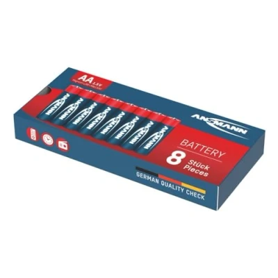 Afbeelding van 5015280 AA Mignon batterij LR6 alkaline 1,5 volt 8 stuks