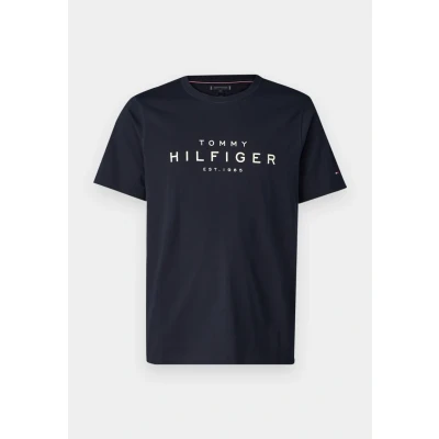 Afbeelding van Tommy Hilfiger BIG TEE Tshirt print, Heren, Maat: XS, Desert sky