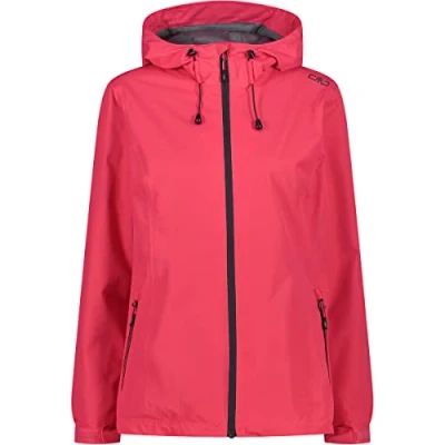 Afbeelding van CMP Damesregenjas van ripstop polyester, aardbeien, D34