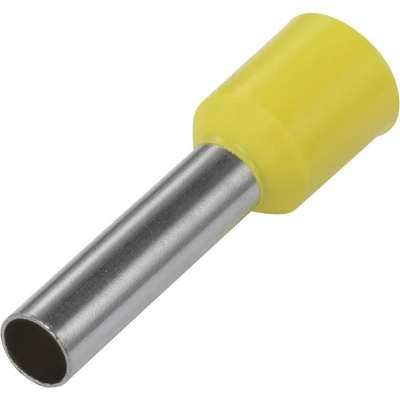 Afbeelding van TRU COMPONENTS 1091292 Adereindhulzen 6 mm² Deels geïsoleerd Geel 100 stuk(s)