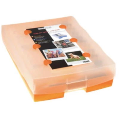 Afbeelding van HAN CROCO 9988 643 Flashcards Blauw (doorschijnend) Aantal kaarten (max.): 2.000 DIN A8 liggend