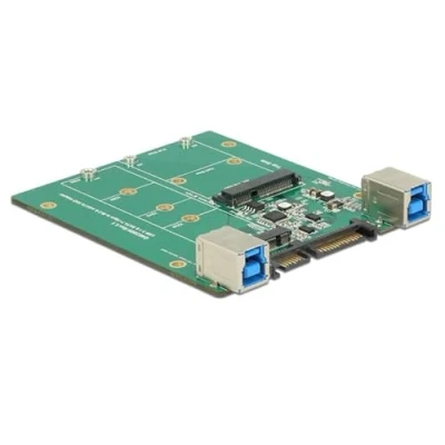 Afbeelding van USB B en SATA naar M.2 NGFF adapter Delock