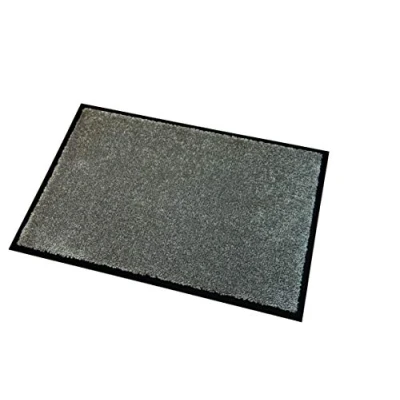 Afbeelding van Wicotex Deurmat Droogloopmat Memphis D.grijs 60x80cm