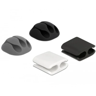 Afbeelding van Delock kabelhouder en kabelklem set 4 stuks