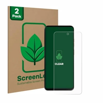 Afbeelding van ScreenLeaf Screenprotector voor Motorola Moto G15 Power Duurzame schermbescherming Folie Beschermfolie transparant (2 Stuks)