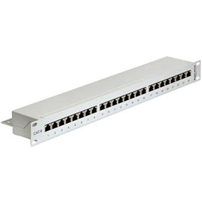 Afbeelding van Delock 19? Patchpanel 24 Port Cat.6 grau