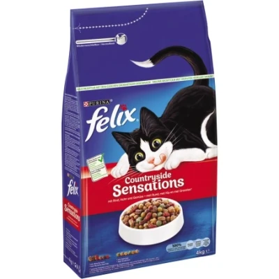 Afbeelding van Felix droog vlees sensations brokjes 4 kg