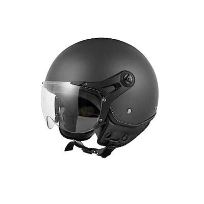 Afbeelding van KSK Casque Jet BOWL V2 Noir, Taille L (59 60cm)