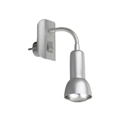 Afbeelding van BRILONER PAKU insteeklampen steeklamp incl. tuimelschakelaar ON/OFF flexibele arm lichtbron niet inbegrepen max. 25 W IP20 E14