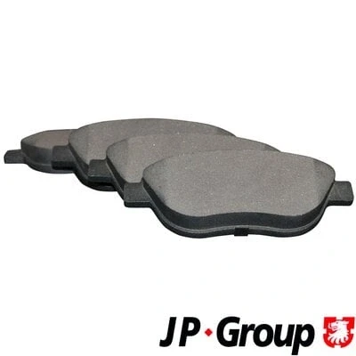 Afbeelding van JP GROUP 3363601710 Remblokkenset Vooras Excl. slijtage waarschuwingscontact CITROËN: C3 I Hatchback, Berlingo / First I, Xsara Picasso