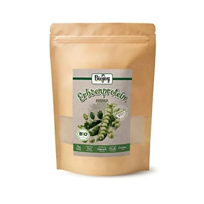 Afbeelding van Biojoy BIO Erwten eiwitpoeder (500 g), natuurlijk product uit biologische teelt