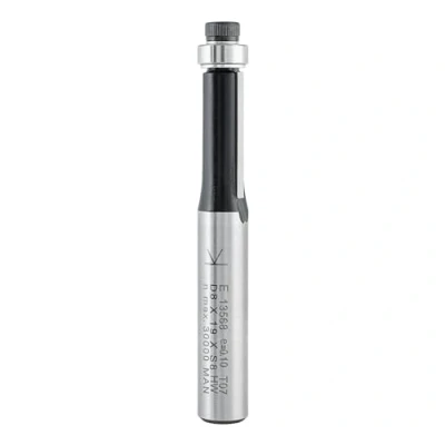 Afbeelding van ENT 13568 Vlakke frees, schacht (S) 8 mm, diameter (D) NL 19 SL 32 GL 61,9 in hardmetaal, met kogellager