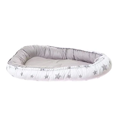 Afbeelding van KOSPU HT QQOA MCP4,Multifunctioneel babynestje Cocoon Baby Cocon Bumper Reiswieg 100% Katoen Anti Allergisch,80 x 70 cm,Veelkleurig