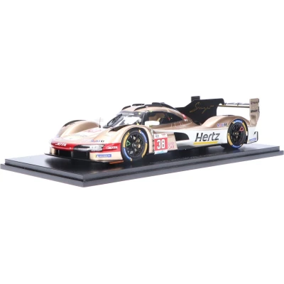 Afbeelding van Porsche 963 Spark Modelauto 1:18 2024 Jenson Button / Phil Hanson Oliver Rasmussen Hertz Team
