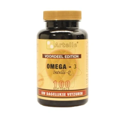 Afbeelding van Artelle Omega 3 Intelli Q Softgel 100 st *