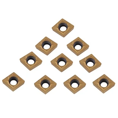 Afbeelding van 10 stks CNC Carbide Inserts, Tips Inserts Blade Cutter Draaibank Draaigereedschap Met Doos CCMT060204 HM YBC251