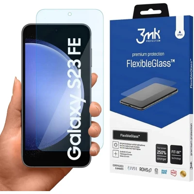 Afbeelding van Onbreekbaar Hybride Glas voor Samsung Galaxy S23 FE 3mk FlexibleGlass
