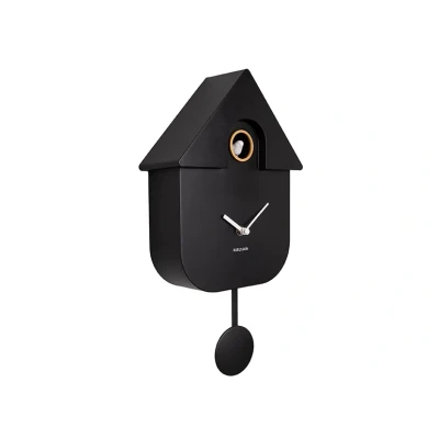 Afbeelding van Karlsson Koekoeksklok Modern Cuckoo Zwart 41x21,5x8,5cm