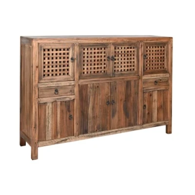 Afbeelding van Home Esprit Dientafel Natuurlijk 153 X 37 104 Cm