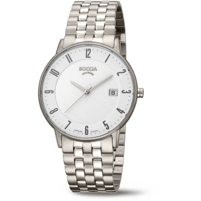 Afbeelding van Boccia Titanium 3607 06 Heren Horloge