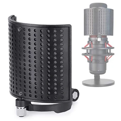 Afbeelding van QuadCast Micrófono popbescherming drielaagse microfoon Wind Pop scherm voor HyperX Mic ter verbetering van de geluidskwaliteit YOUSHARES